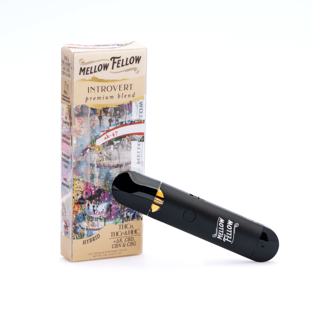 Mellow Fellow 2 gram Introvert Blend Disposable Vape – AK47