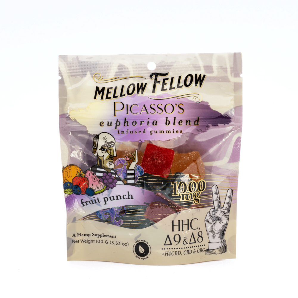 Mellow Fellow Picasso’s Euphoria Blend M-Fusion Gummies